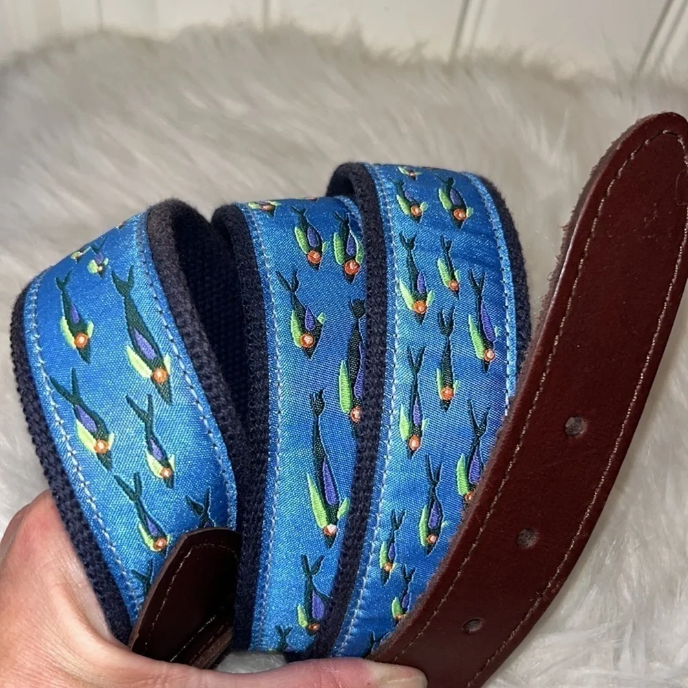 Belted Cow Hopkins Fish School D-Ring Belt XL outdoor fish nature